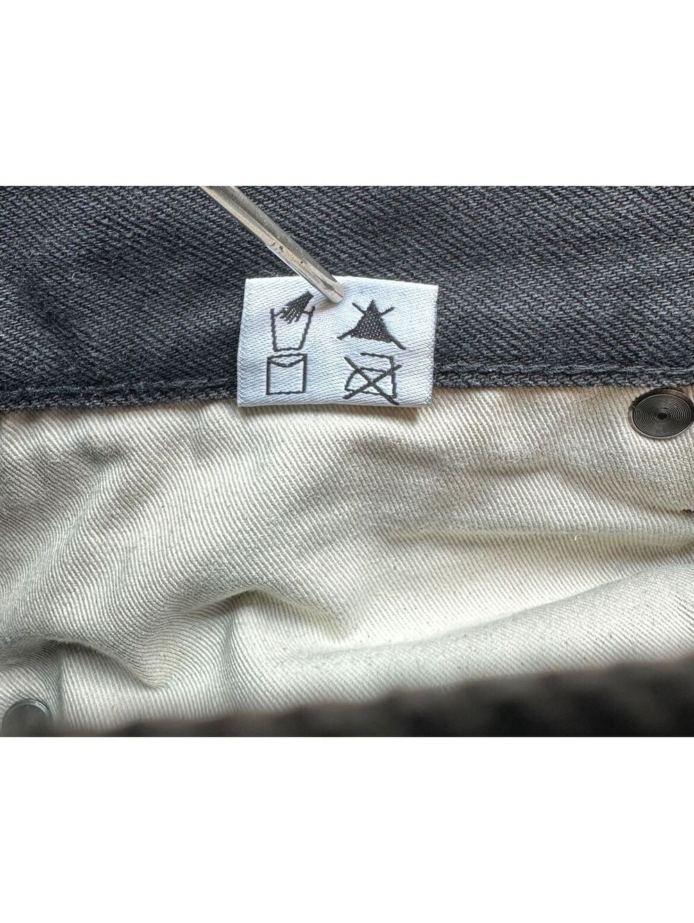 3sixteen ST-220X Dbl Black Selvedge Denim Jeans 31x31 Kuroki 14.5oz US Thrashed - Picture 11 of 11